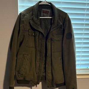 Levi's Olive Military Field Jacket